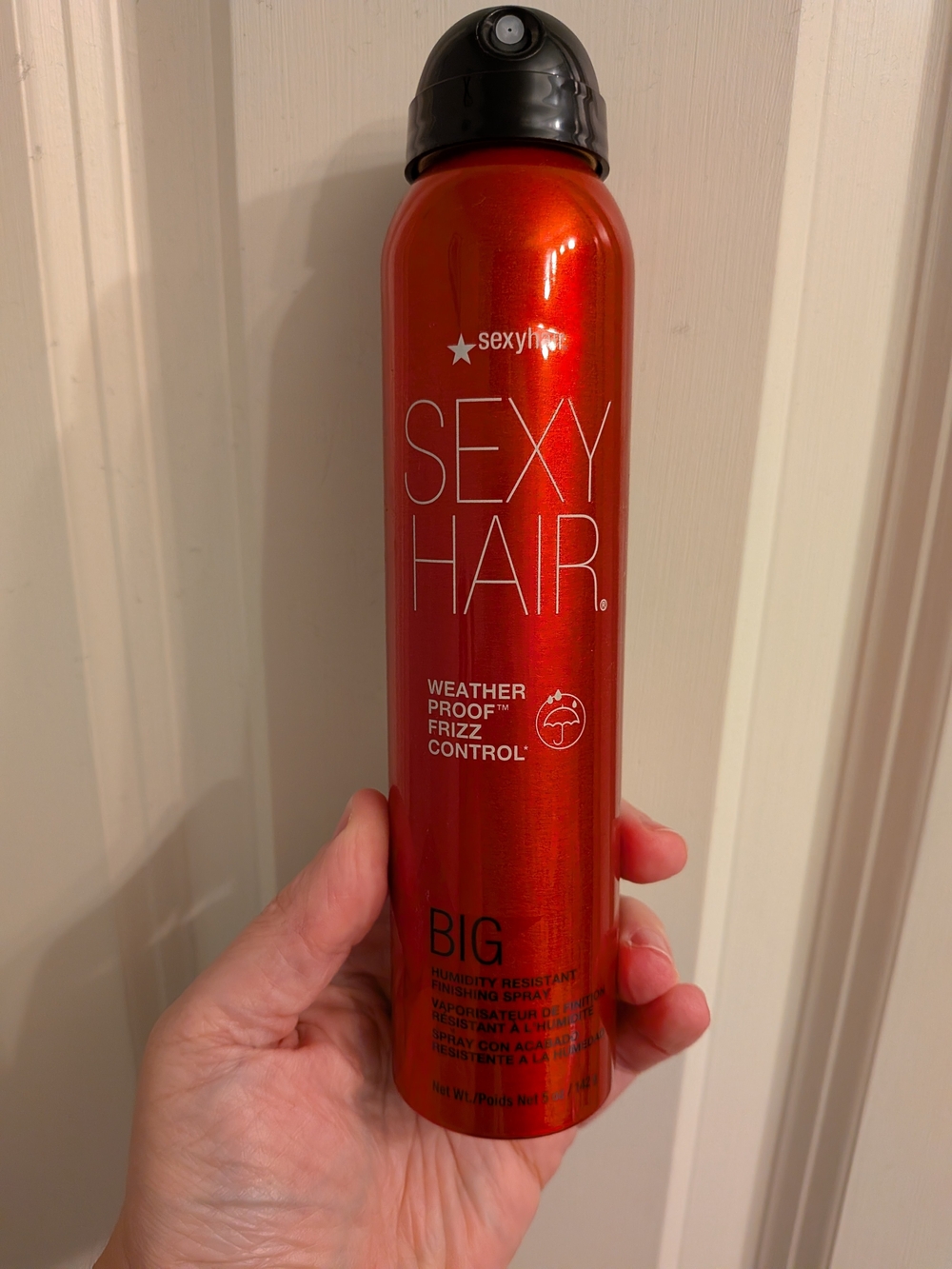 Sexy Hair Big Weather Proof Frizz Control Finishing Spray